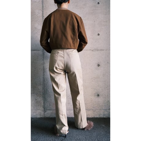 bolero jacket “brown”