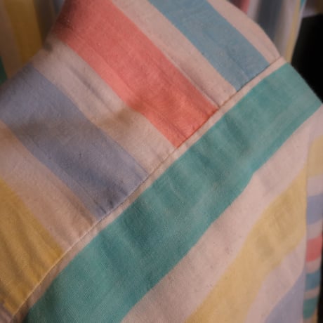 rainbow long dress / made in USA