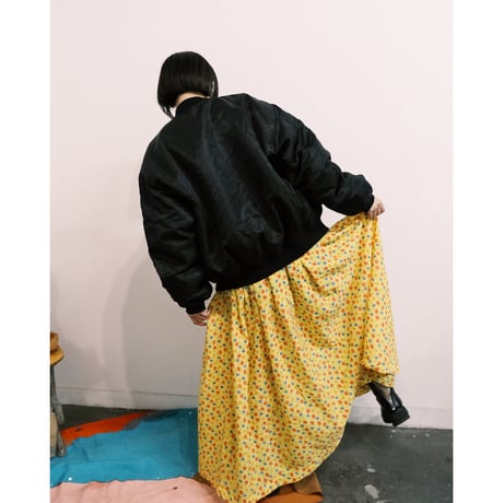reversible / MA-1 type nylon jacket