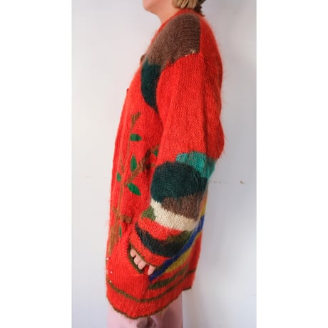 mohair cardigan "🏠"