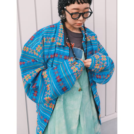 colorful embroidery jacket