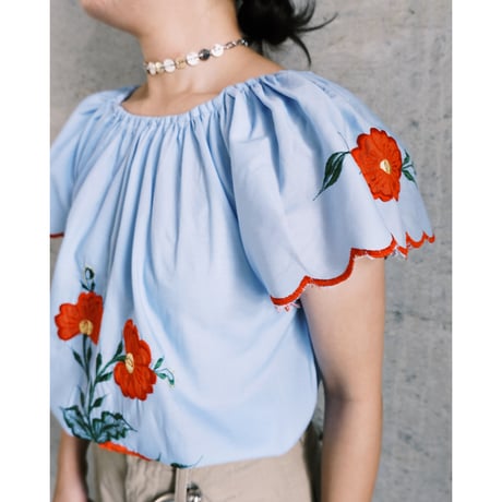 remake embroidery tops