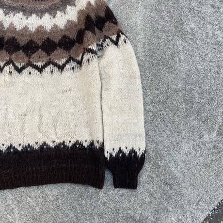 unknown / nordic hand knit