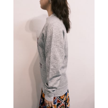80-90s "JAN SRORT" college print sweat