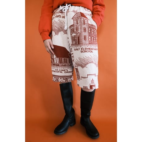 rug remake short pants "house"