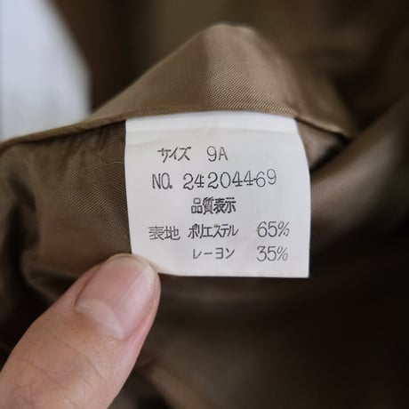 bolero jacket “brown”