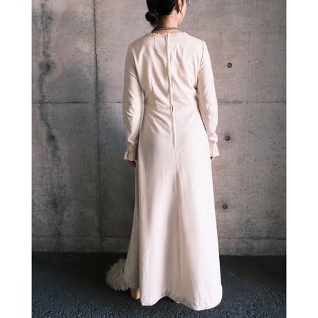 〜70s ivory dress