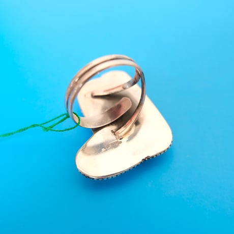 navajo / "western boots" ring