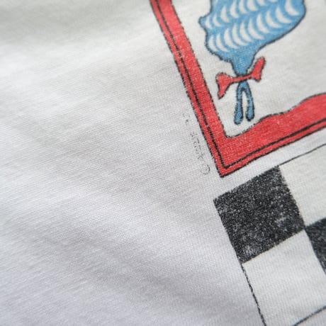print tee / white