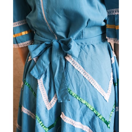 colorful ribbon dress