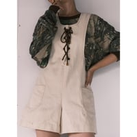 front laceup all-in-one