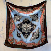 manipuri city silk scarf 65×65