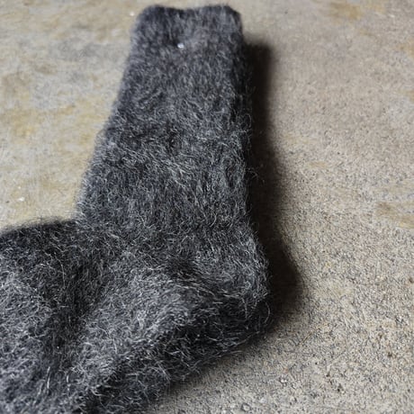 一月 見立ての品　MARCOMONDE  New CLASSIC mohair ribbed socks for men