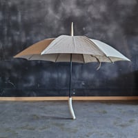 ツタエノヒガサ  モミジノキツネ　麻ム地 G.ベージュ
