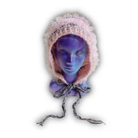 pink mix doll hood