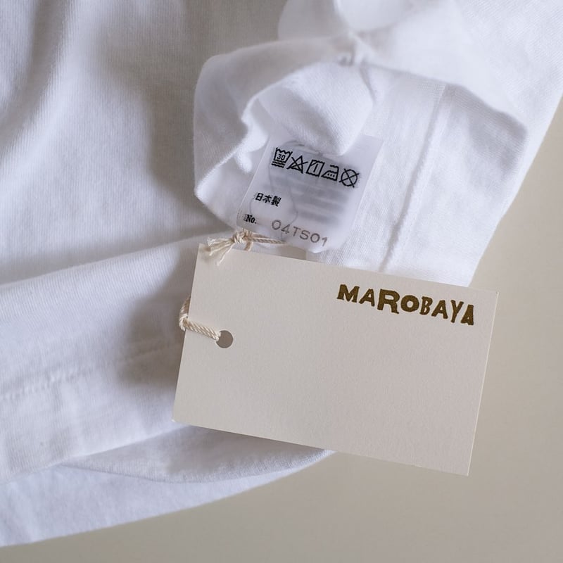 MAROBAYA 半袖シャツ ホワイト シロ コットン マロバヤ MAROBAYA｜マロバヤ｜半袖Tシャツ｜ 白 – Roundabout & OUTBOUND