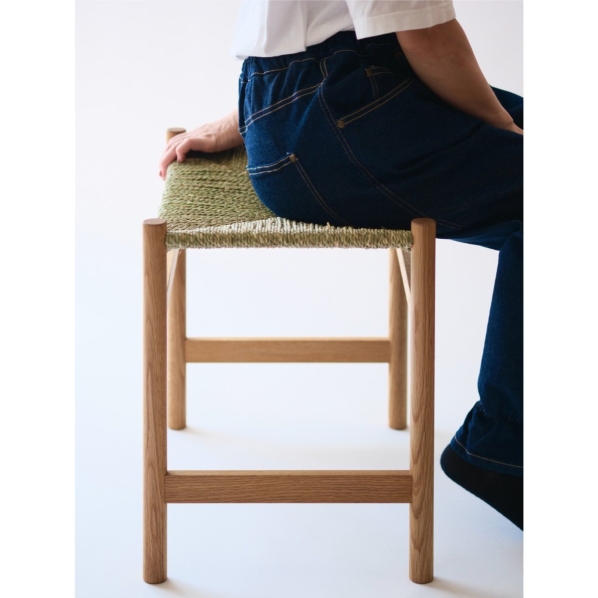 スゲ縄のスツール｜F/style | 84