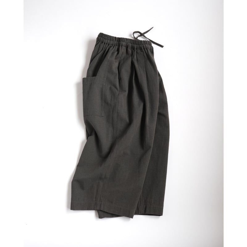 ポケットワイドパンツ(コットンウールリネン）｜SACUCA | 84