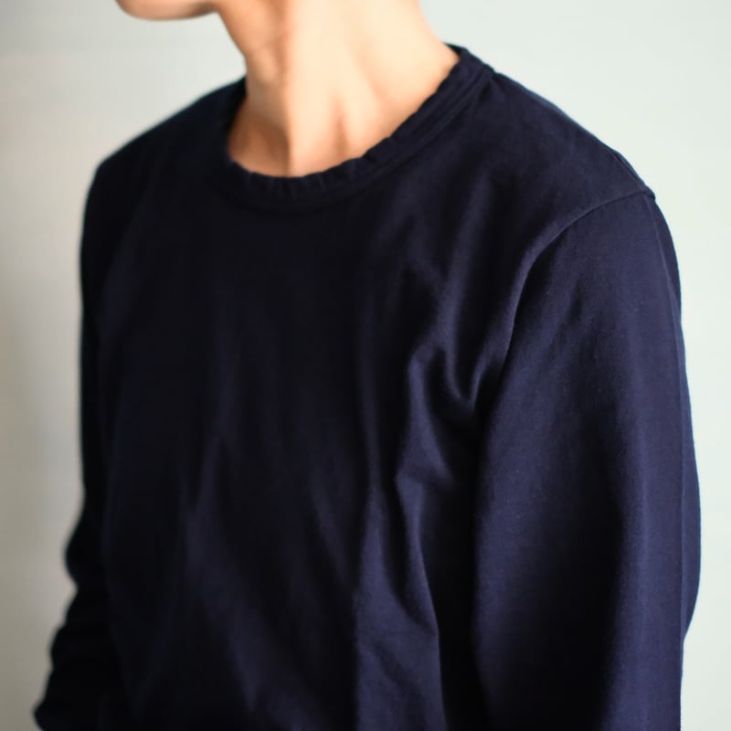 MORABITO 濃い紺色 長袖Tシャツ 38 MORABITO 濃い紺色 長袖Tシャツ 38 MORABITO 濃い紺色 長袖Tシャツ 38