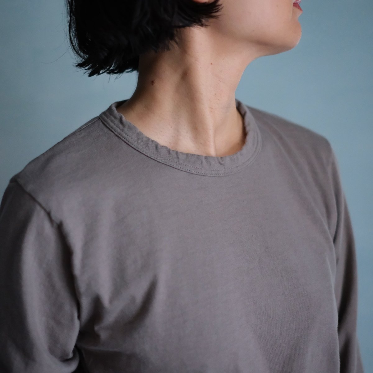 【未使用品】MAROBAYA｜長袖Tシャツ　紺 MAROBAYA｜長袖Tシャツ(紺) | 84