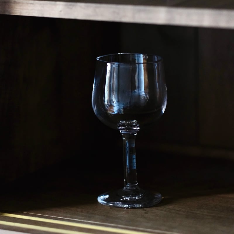 【美品】横井巴ヨコイトモエ 「ワイングラスとチェリー」 58/100 メゾチント Wine Glass｜Yoko Andersson Yamano | 84