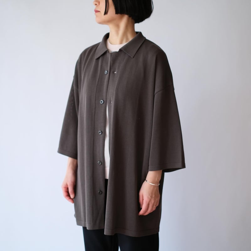 TORICI｜アイスオープンカラーシャツセーター | 84