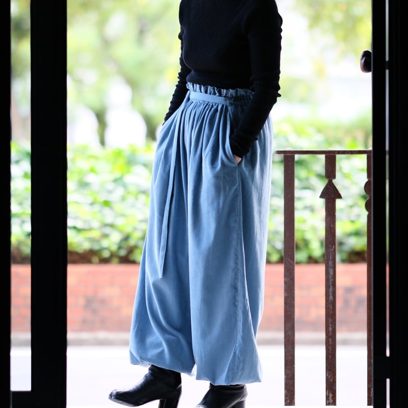 【土日セール】TENNE HANDCRAFTED MODERNシャーリングパンツ TENNE HANDCRAFTED MODERN テンハンドクラフテッドモダン