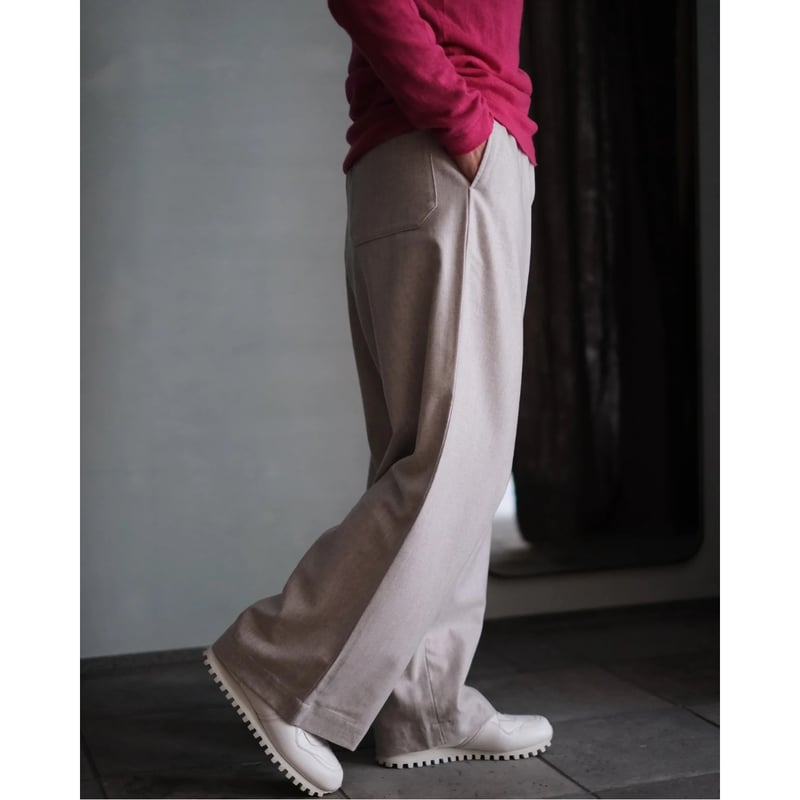 ワイドパンツ（Wool Flannel）｜eleven2nd | 84