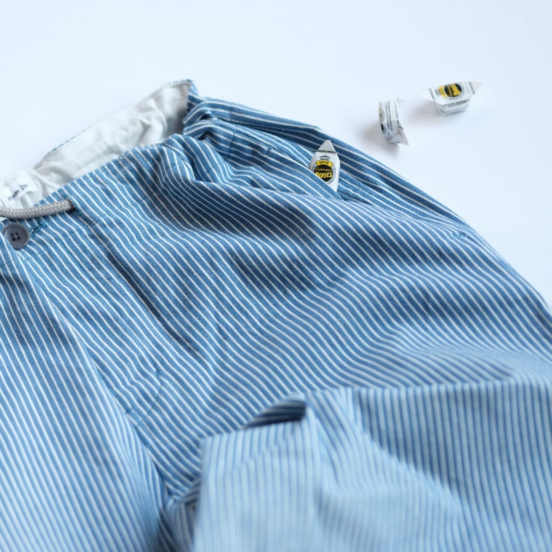 Hickory Cotton Wide Pants