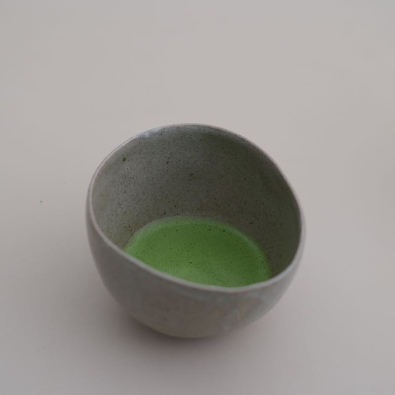 松月　抹茶茶碗　【A11】 松月 抹茶茶碗 【A11】 茶道具 抹茶碗 「松月」 萩焼・白系 φ140