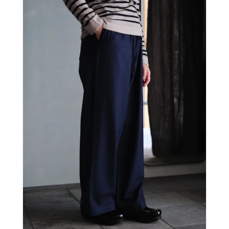 ワイドパンツ（Wool Saxony）｜eleven2nd | 84