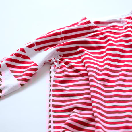 MAROBAYA｜長袖Tシャツ(PRINTED/RED)