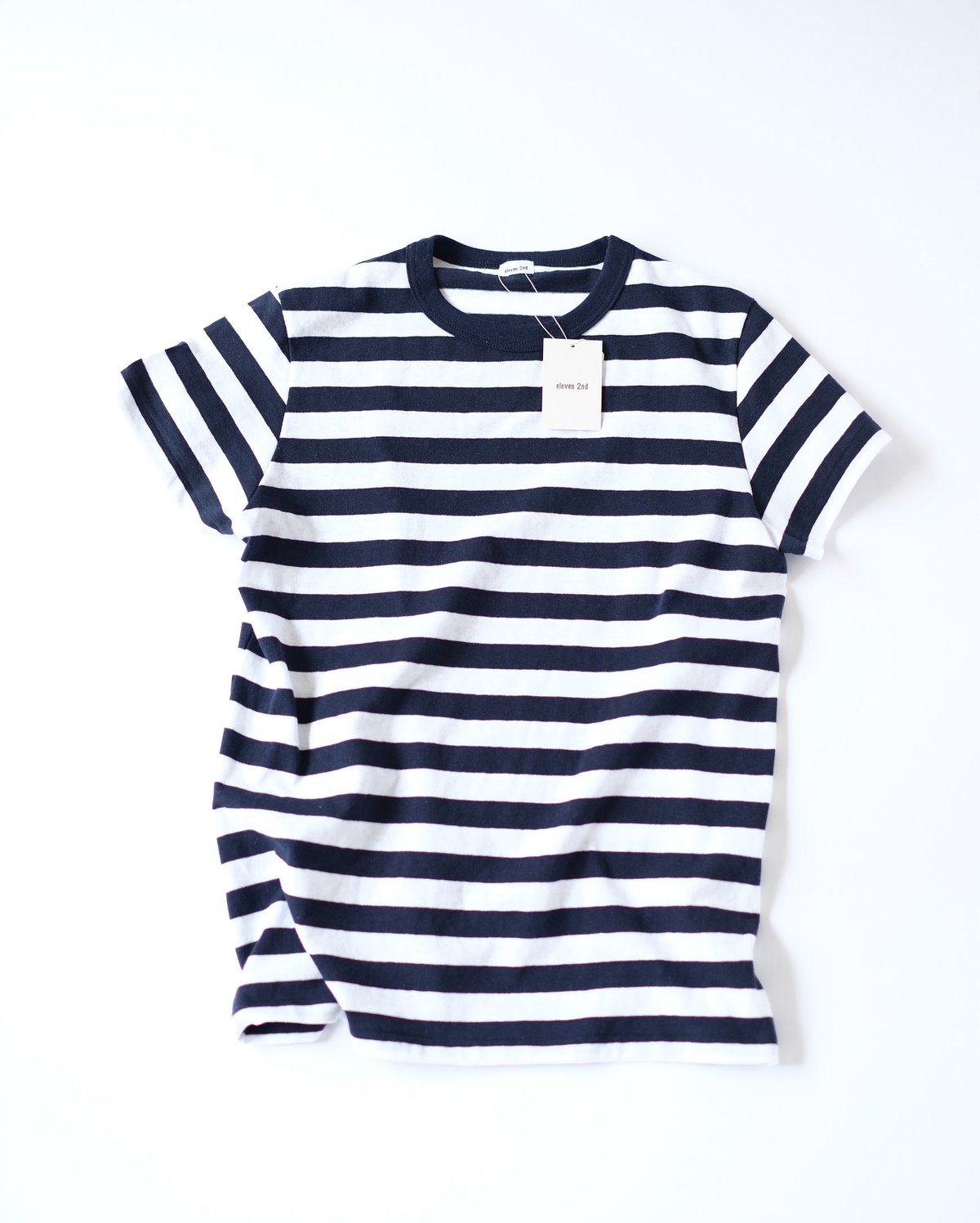 eleven2nd｜半袖Tシャツ(border) | 84