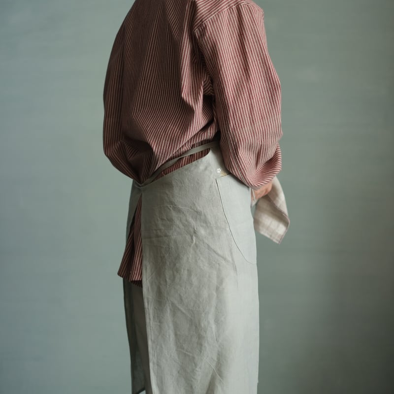 リネンエプロン｜babaghuri | 84