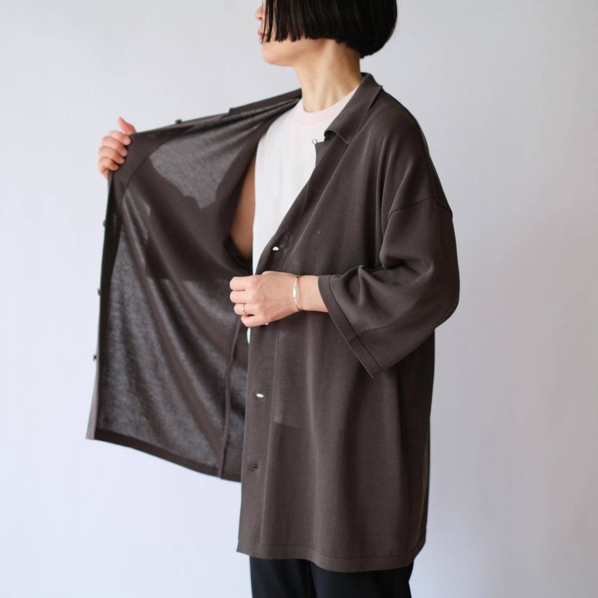 TORICI|アイスオープンカラーシャツセーター | 84 TORICI|アイスオープンカラーシャツセーター | 84
