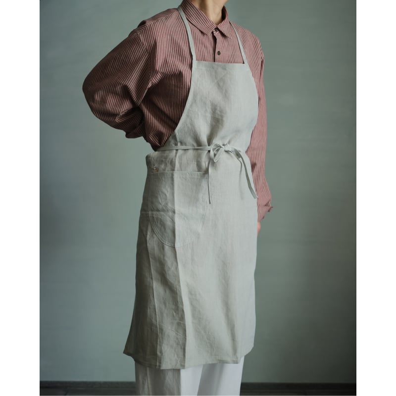 リネンエプロン｜babaghuri | 84
