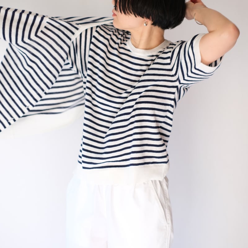 Border SS Sweater｜eleven2nd | 84