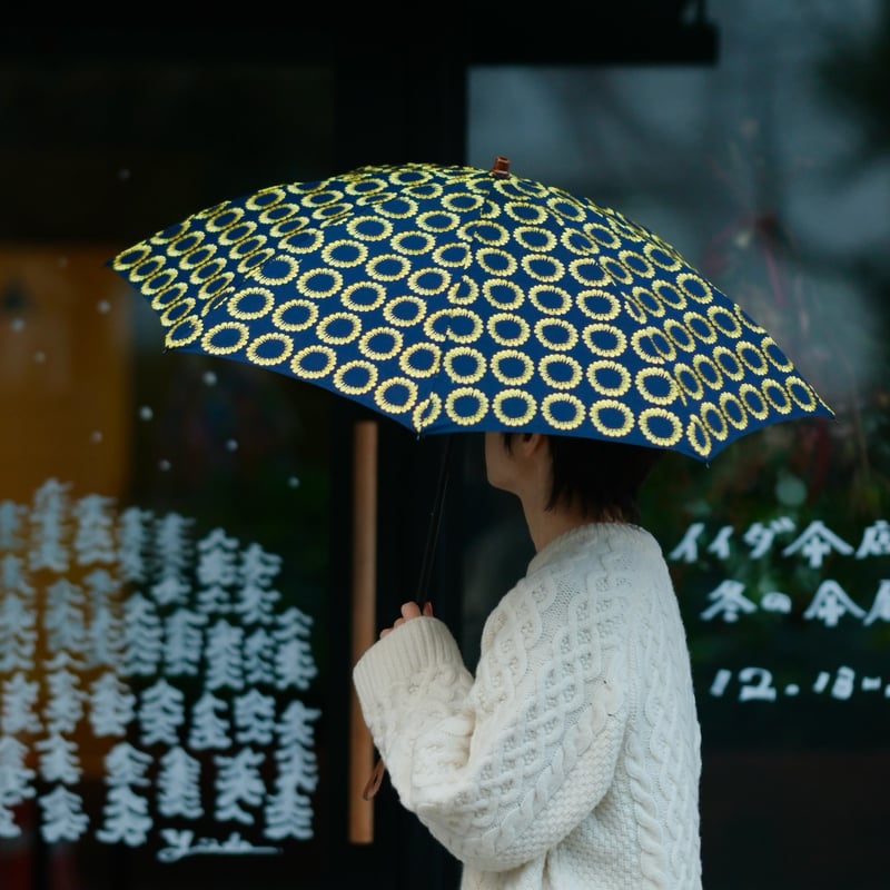 イイダ傘店　折りたたみ日傘 イイダ傘店】 折り畳み日傘 葉っぱ -の商品詳細 | 蔦屋書店オンライン