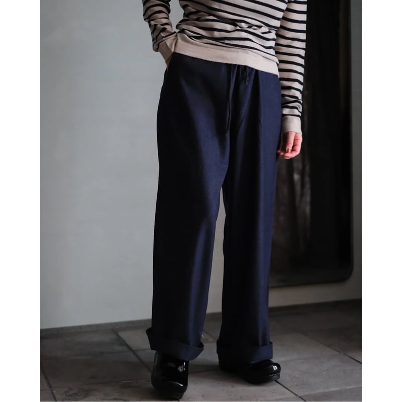 ワイドパンツ（Wool Saxony）｜eleven2nd | 84