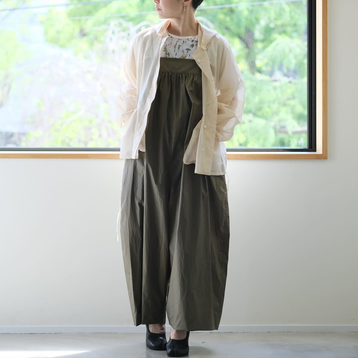 Organza Layered Hood Jacket | TENNE HANDCRAFTED