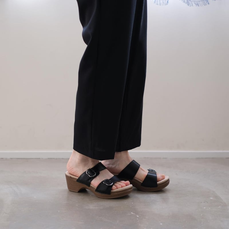 Dansko クロッグサンダル ブラック 37 dansko ダンスコ プロフェッショナル オイルド レザー クロッグ
