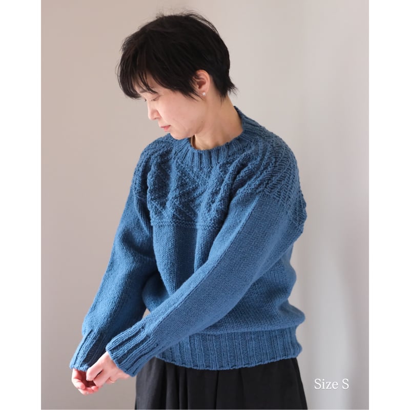 気仙沼ニッティング etude Mサイズ ブルー系（冬の海） Etude