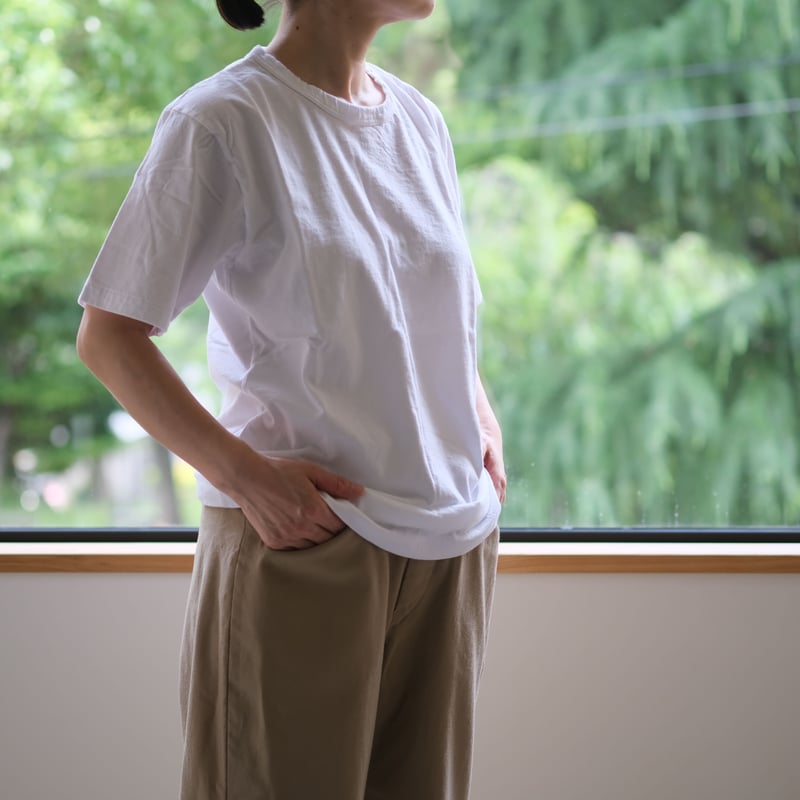 半袖Tシャツ（白）｜MAROBAYA | 84