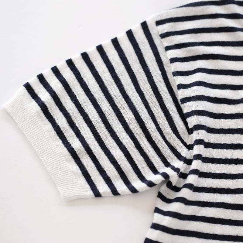 Border SS Sweater｜eleven2nd | 84