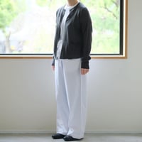 ワイドパンツ（ファインコットンポプリン）｜eleven2nd