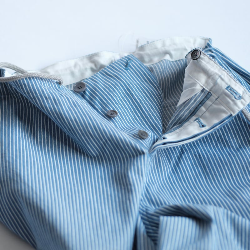Hickory Cotton Wide Pants