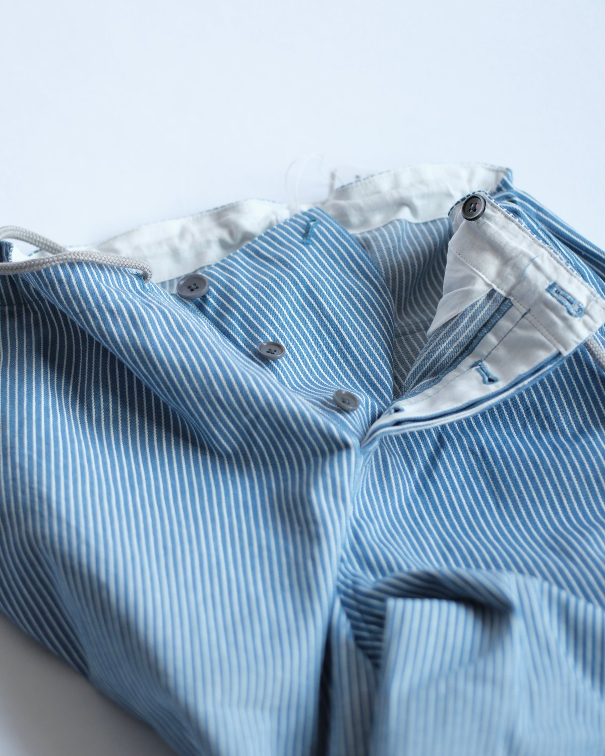 Hickory Cotton Wide Pants