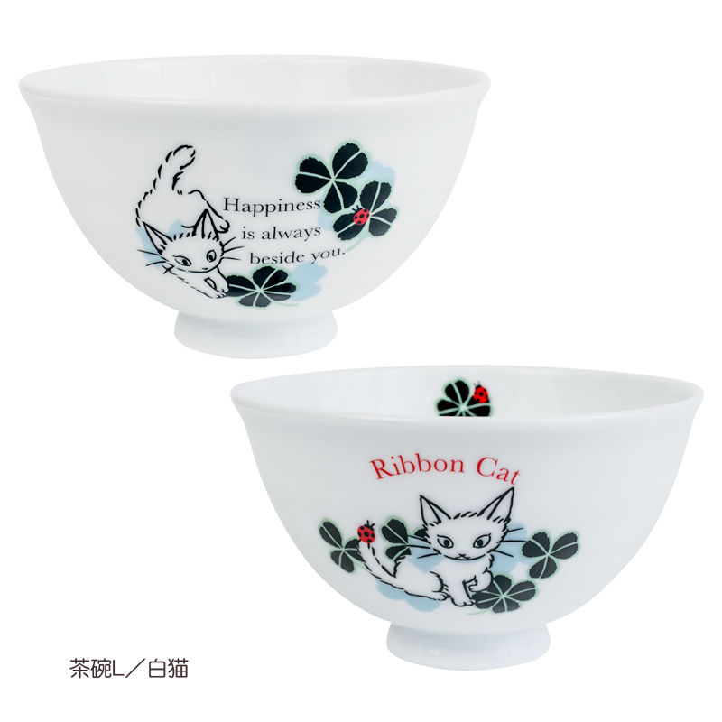 クローバー茶碗L | Ribbon Cat - リボンキャット仲田愛美の通販サイト -