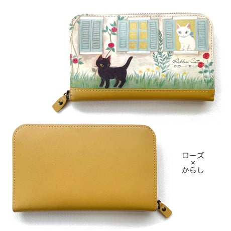 リボンキャット ラウンド財布