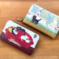 リボンキャット ラウンド財布